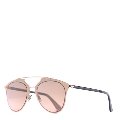 dior so reflective sunglasses rose gold|christian Dior sunglasses for sale.